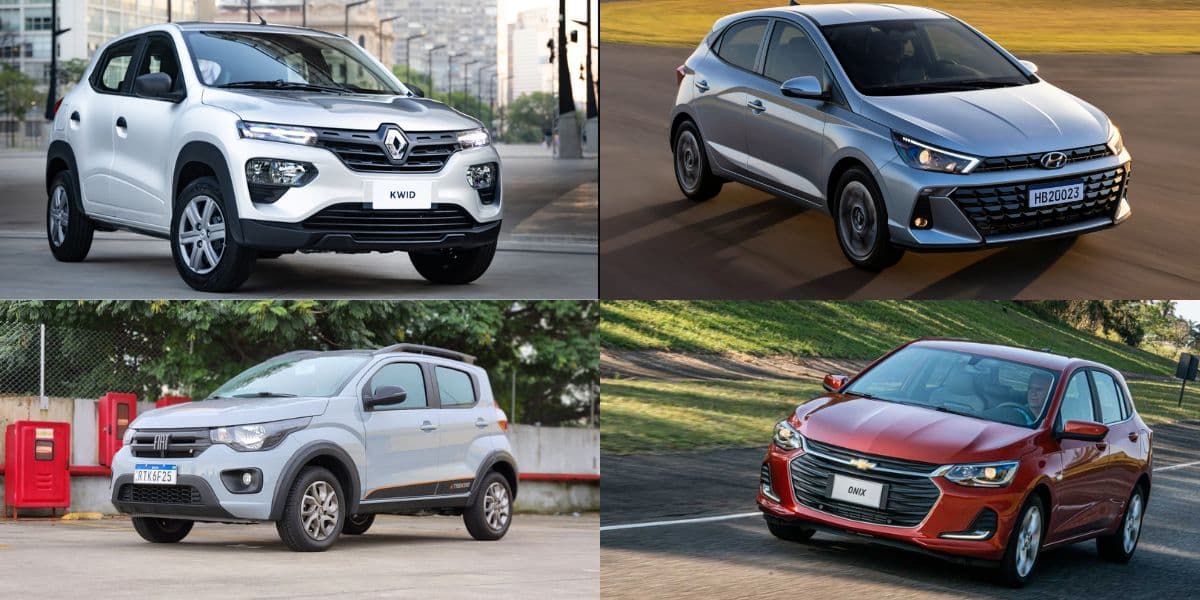 Renault Kwid, Fiat Mobi, HB20 e Ônix: 5 razões para comprar hoje e 5 motivos que te farão fugir deles