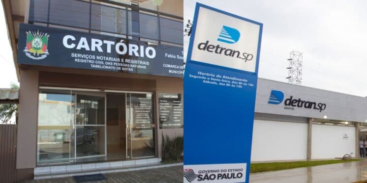 Fim de uma era: Cartórios encerram serviço colossal com o Detran e substituto é convocado às pressas