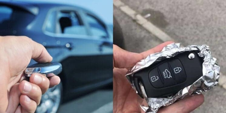 Faça agora: Motoristas estão embrulhando a chave do carro com papel alumínio para salvarem a própria vida