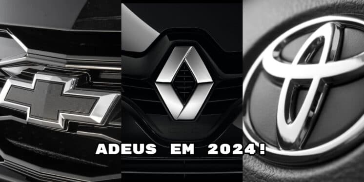 Pode se despedir: Esses são os 5 carros queridos da Chevrolet, Renault e Toyota que sairão de linha em 2024