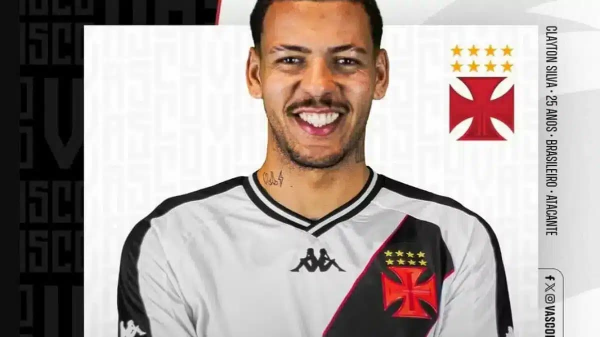 Clayton Silva é o novo reforço do Vasco (Foto: Reprodução/ Internet) Clayton Silva é o novo reforço do Vasco (Foto: Reprodução/ Internet)