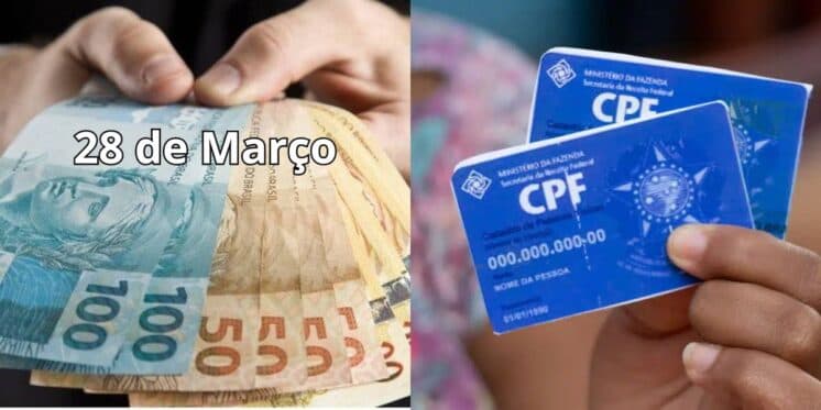 Um 14º salário caindo em  28 de março: Pagamento extra é confirmado pra milhares de CPFs definidos pelo governo