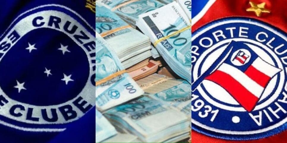 R$ 6,2 milhões e arrancado dos braços de maior rival: Cruzeiro e Bahia se digladiam por meia dos sonhos em 2024