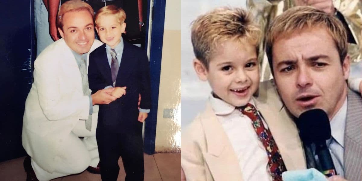 Dani Boy tinha apenas 5 anos de idade nessa época (Reprodução: SBT)