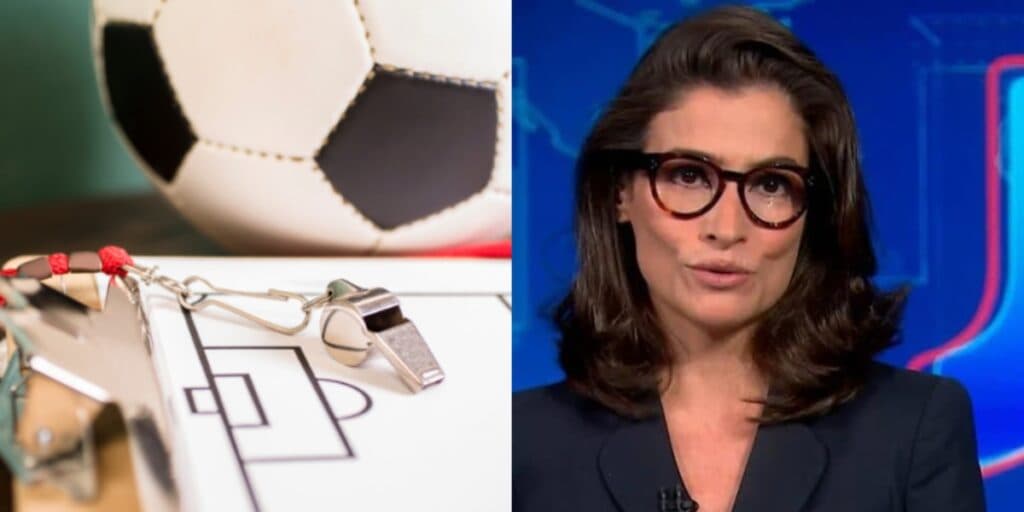 Demissão e pedido de prisão: A saída relâmpago de técnico gigante da série A anunciada ao vivo por Renata no JN