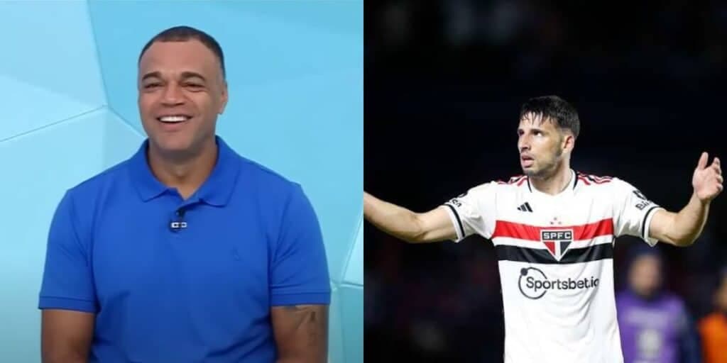 "Substituto pro Calleri": Denílson paralisa Jogo Aberto às pressas com novo reforço confirmado ao São Paulo