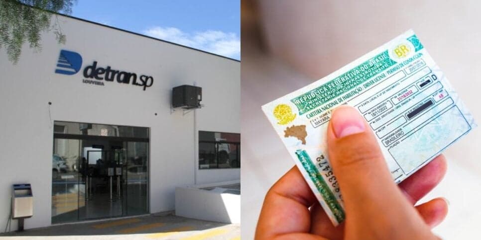 CNH E Detran (Reprodução: Montagem TV Foco)