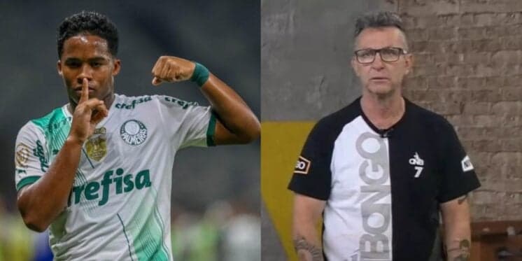 Neto para BAND com retorno triunfal de Endrick no Palmeiras