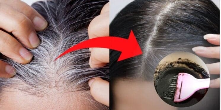 Fim dos cabelos brancos e sem gastar NADA com tintas: Receitinha com 6 ingredientes tinge os fios naturalmente