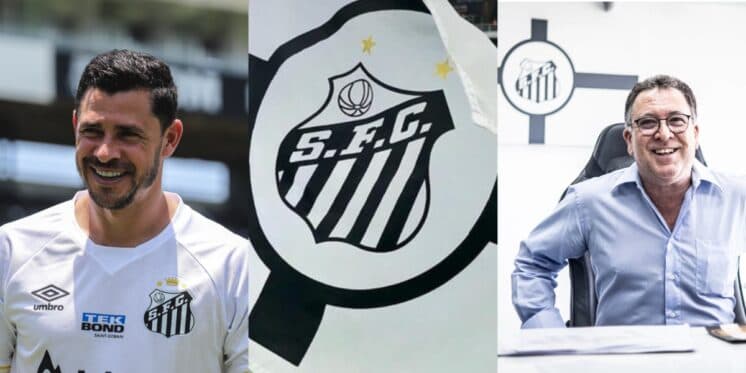 Substituto de Giuliano e +2 craques de peso: Teixeira confirma pacotão com 3 jogadores para Carille no Santos