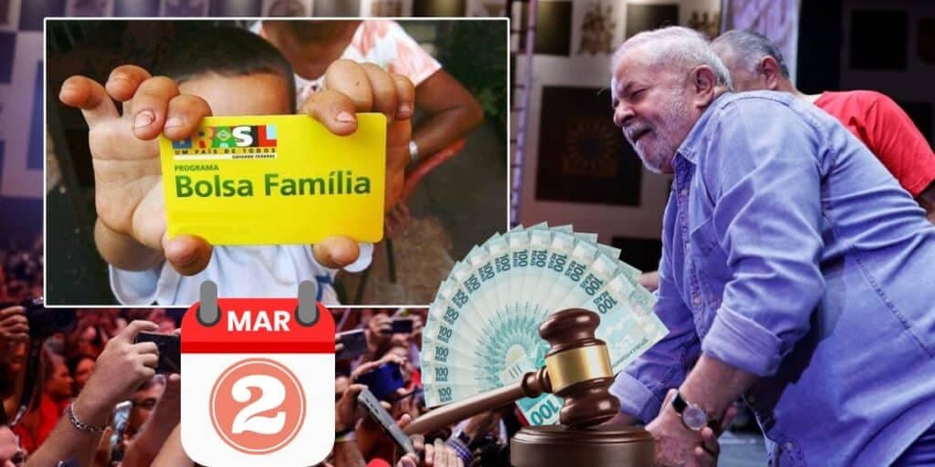 Saque de R$ 300 liberados e + 2 isenções: 2 novas leis do Bolsa Família assinadas por Lula em março