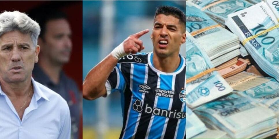 R$32 milhões na mesa e pacotão de 7 reforços: Grêmio se vinga de Suárez com 2 viradas para Renato Gaúcho