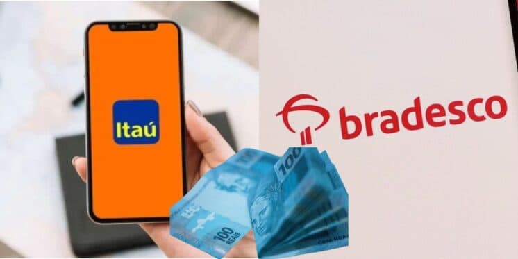 R$ 10 mil na poupança e em vigor no Itaú, Bradesco e+: Nova lei urgente crava 3 viradas nas contas dos bancos