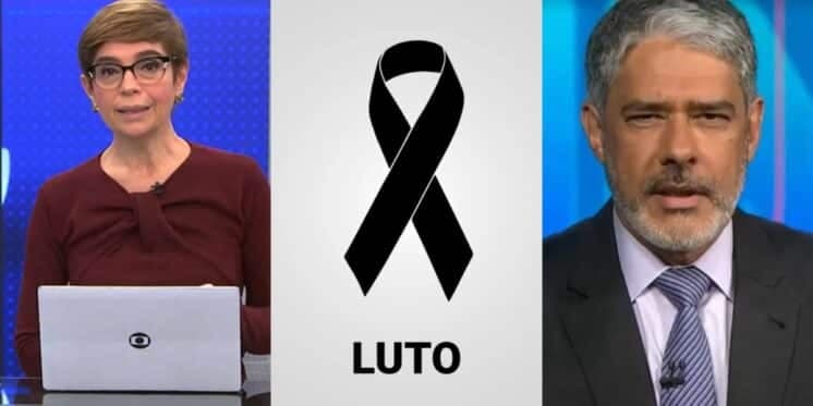 AVC: A perda irreparável de âncora do JG e o comunicado de luto feito por Lo Prete e Bonner: "Nosso colega"