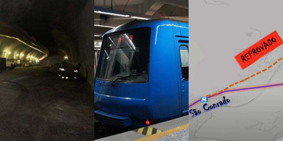 Abandono: O adeus de 3 estações de metrô do RJ, estado deplorável e choro de milhões de cariocas