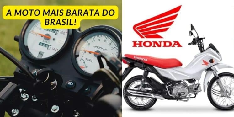 Na casa dos R$ 8 mil: Nova moto mais barata do Brasil passa por cima da Pop 110 e aniquila Honda com precinho