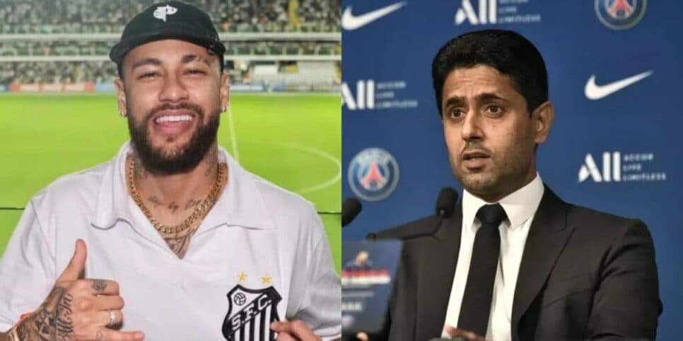 Compra bilionária de Neymar, rasteira no dono do PSG e 1º reforço: 3 bombas da SAF do Santos param o Brasil