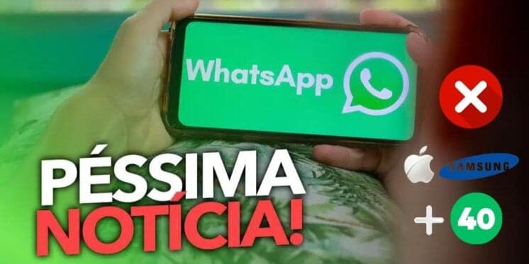 WhatsApp não dará suporte em mais de 40 celulares (Foto: Reprodução / Pronatec / Montagem TV Foco)