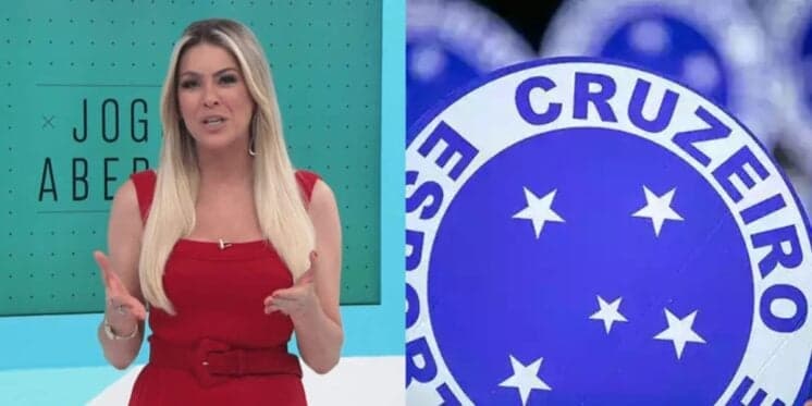 "Foi dispensado": Renata Fan paralisa o Jogo Aberto às pressas e comunica adeus de estrela de rival do Cruzeiro