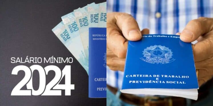 Nova disparada em 2024: Salário mínimo de R$1646 entra em VIGOR e faz CLTS vibrarem nesta quarta (20)
