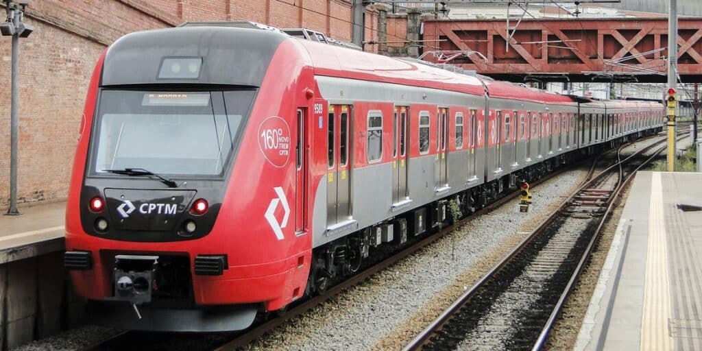 A CPTM é fundamental para o transporte público em SP (Reprodução: Internet)
