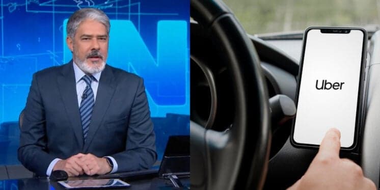 "Não poderá": Bonner para JN às pressas com nova lei armada e proibição que atinge em cheio a Uber no Brasil