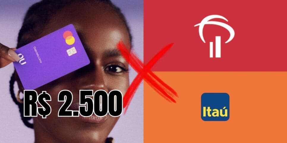Itáu e Bradesco aterrorizados: Nubank aniquila a análise e libera R$ 2.500 para a festa até de não-clientes