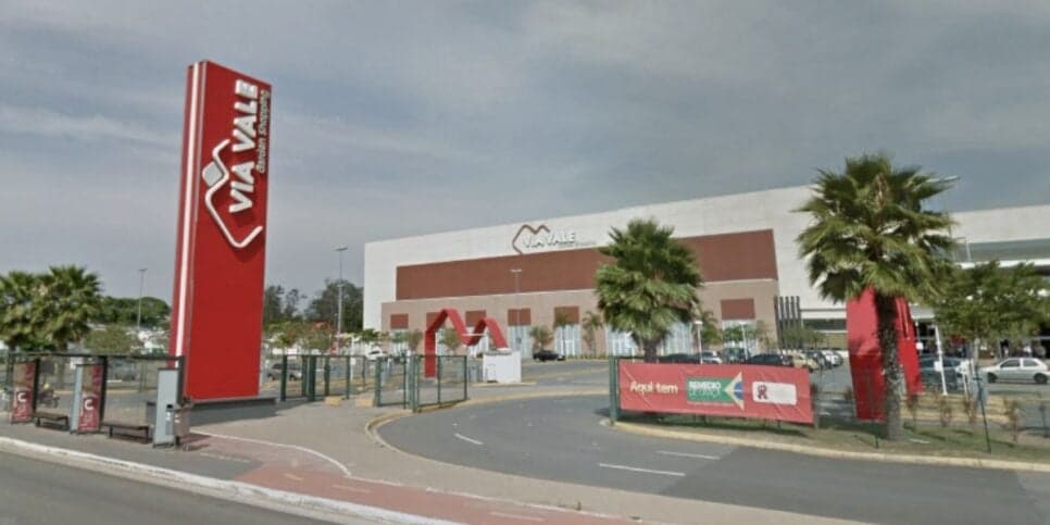 Via Vale Shoppings Center, em Taubaté (Reprodução/Diário de Taubaté)