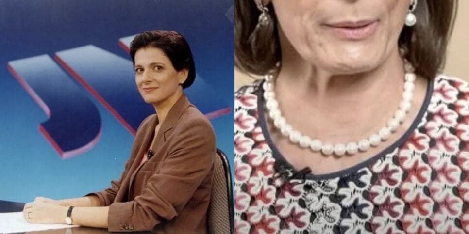 Implacável: Lilian Witte Fibe, 1º parceira de Bonner no JN, está irreconhecível e vive nessa situação aos 70