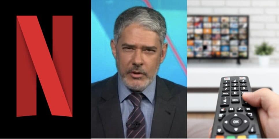 "Hoje": Bonner paralisa JN às pressas com chegada de nova rival matadora GRATUITA para aniquilar a Netflix