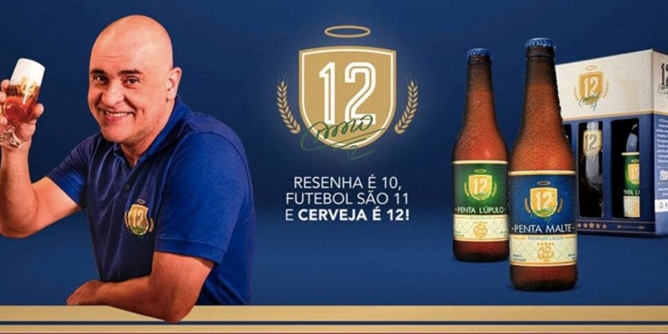 Propaganda da Cerveja 12 (Reprodução/Divulgação)