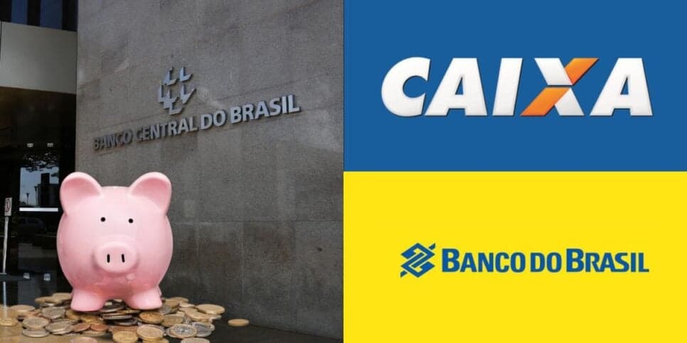 Decreto do Banco Central: Notícia nada boa chega a quem guarda na poupança e 5 rivais derrubam Caixa e BB