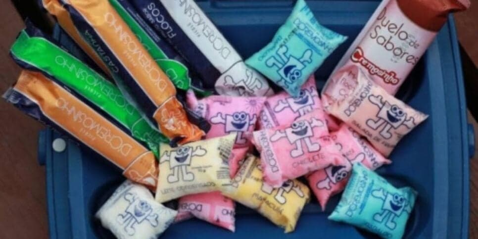 Picolé Sabor Chiclete, marca D’Cremosinho (Reprodução/Barato Coletivo)