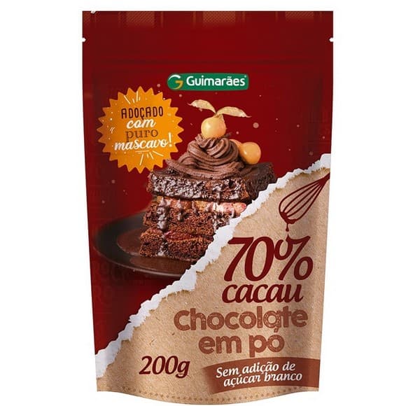 Chocolate em Pó Solúvel 70% Cacau (Foto: Reprodução / Google Shopping)

