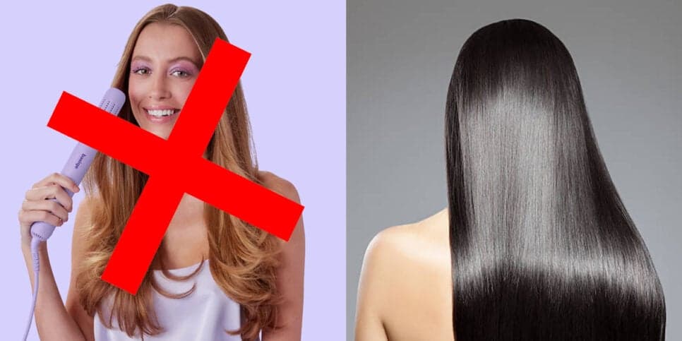 Adeus a chapinha - Cabelo liso (Foto: Reprodução, Montagem - TV Foco)