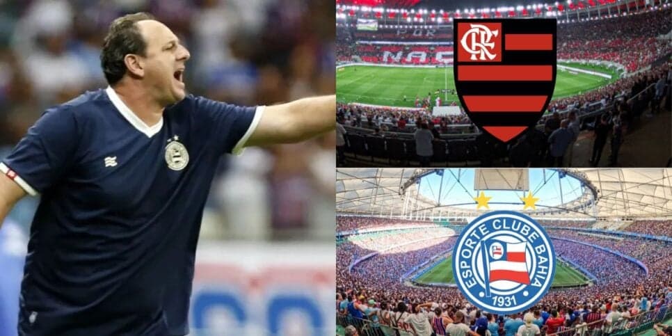 "Pesadelo": Jornal da Globo expõe situação delicada de Rogério Ceni no Bahia por culpa do Flamengo após 12 jogos