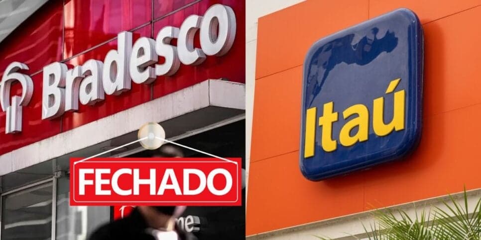 Prepare-se: Agências cruciais do Bradesco e Itaú vão fechar em SP e no RJ e suspensão dos serviços está confirmada