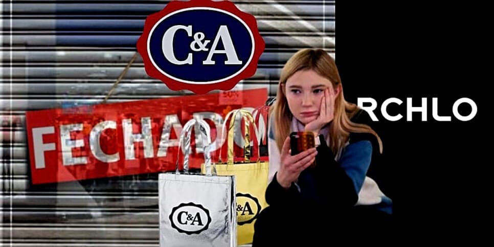 Unidade gigantesca da C&A fechou após anos ativa em grande shopping brasileiro (Foto Reprodução/Montagem/Lennita/Montagem/Tv Foco/ Canva/Logo.Net/Correio de Minas)
