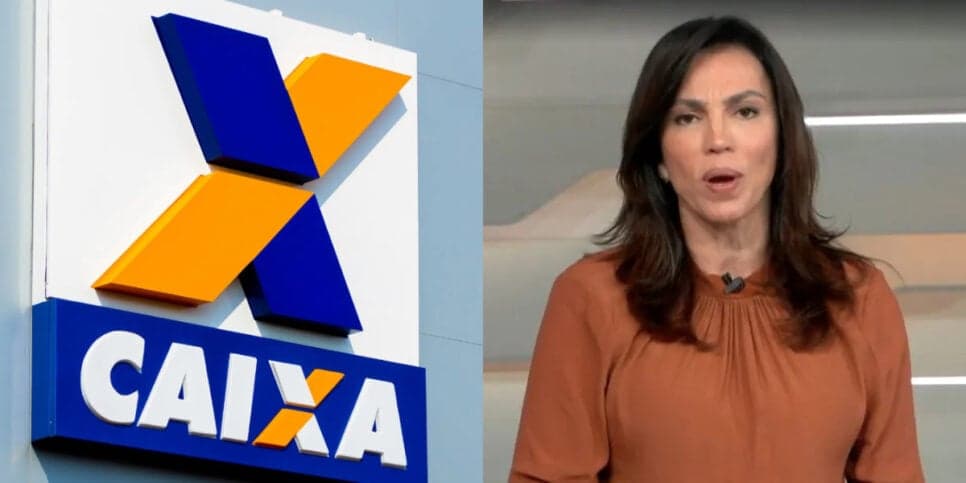 Caixa e Ana Paula Araújo (Foto: Divulgação) Caixa e Ana Paula Araújo (Foto: Divulgação)
