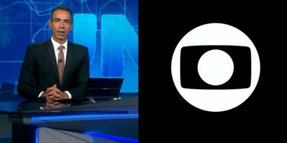“Infelizmente”: O anúncio de Tralli ao perder chão no JN com morte de astro da Globo após sofrer mal súbito