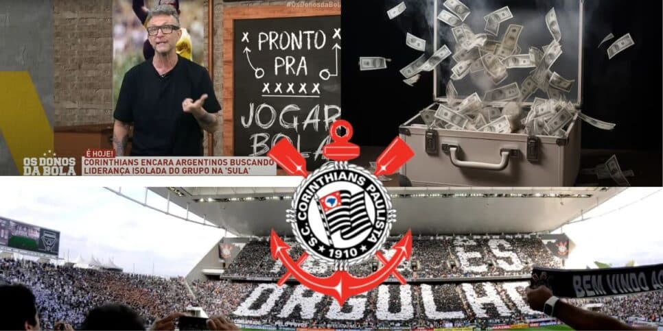 Adeus: Neto paralisa Donos da Bola às pressas e crava adeus de craque de R$ 80 milhões no Corinthians a gigante
