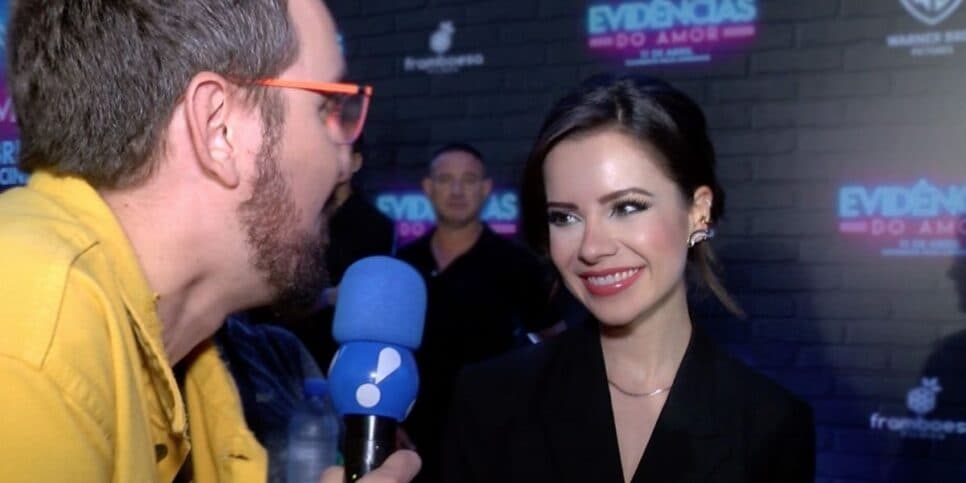 Ao ‘TV Fama’, Sandy revela bastidores de contracenar com Fábio Porchat: “Nos divertimos muito no set”