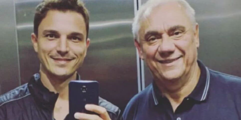 Diego Esteves e Marcelo Rezende (Foto: Reprodução / Instagram)