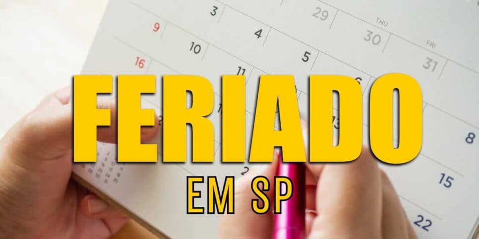 Paulistas estão em festa: Feriado PROLONGADO é confirmado na SEGUNDA (6) a milhares de trabalhadores em SP
