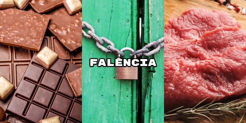Gigante dos chocolates, carnes e +: A falência de 3 empresas alimentícias gigantes no Brasil após despencarem