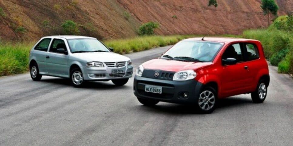 Na casa dos R$ 30 mil: Fiat Uno e Gol ressuscitam no Brasil, disparam nas vendas e motoristas fazem a festa