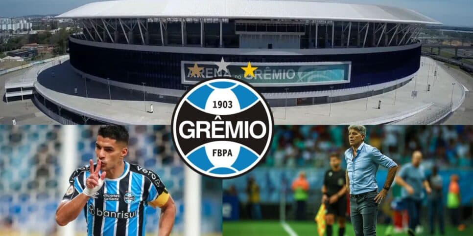 Grêmio - Montagem Tv Foco