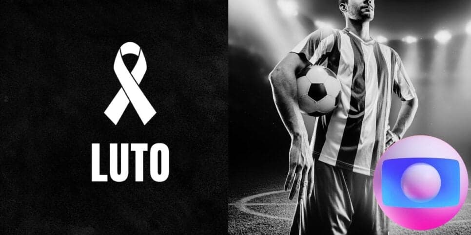 Luto HOJE (22): Morte de craque de futebol de seleção é confirmada em jornal da Globo: “Hoje deixa esse plano”