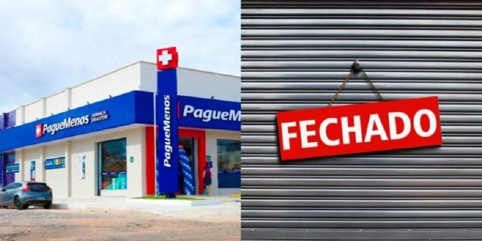 Adeus: O fim de unidade crucial de farmácia Pague Menos e o comunicado oficial da rival da Drogasil