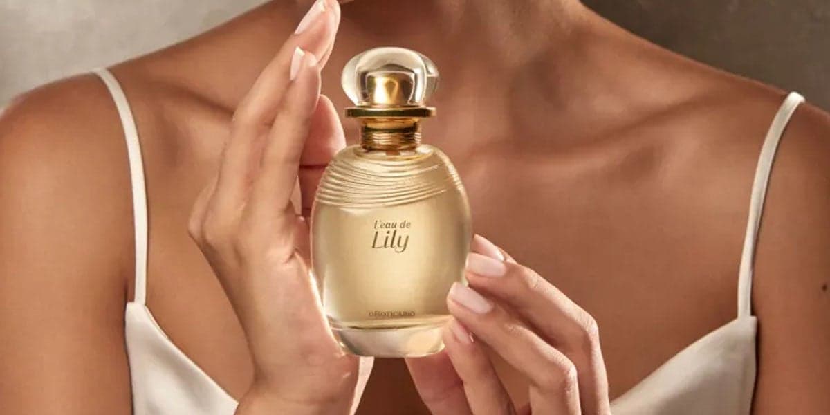Perfume L'eau de Lily Eau de Parfum é do O Boticário (Foto: Reprodução - Site da marca)